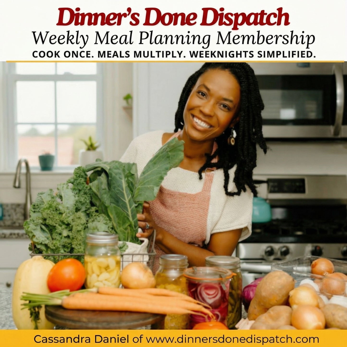 Dinners Done Dispatch: Weekly Dinner Plan Membership