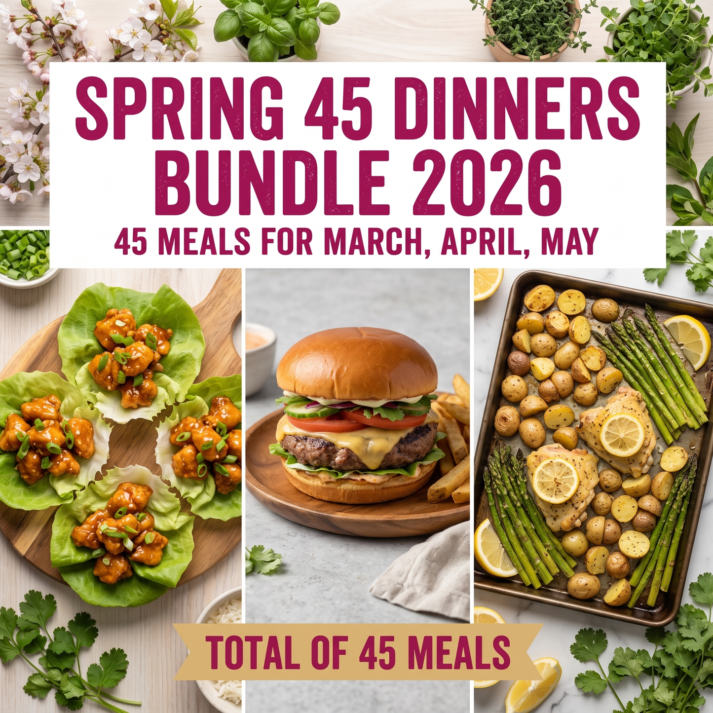 Spring 45 Dinners Bundle 2026